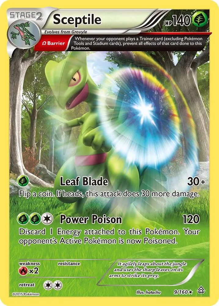 Sceptile (Omega) card front