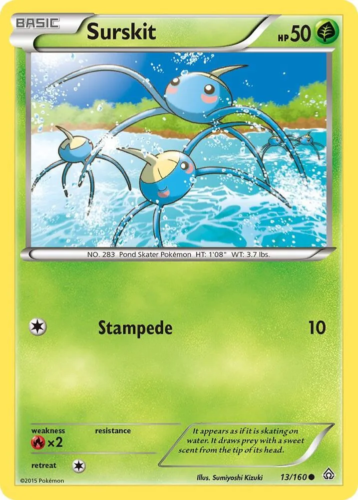 Surskit card front