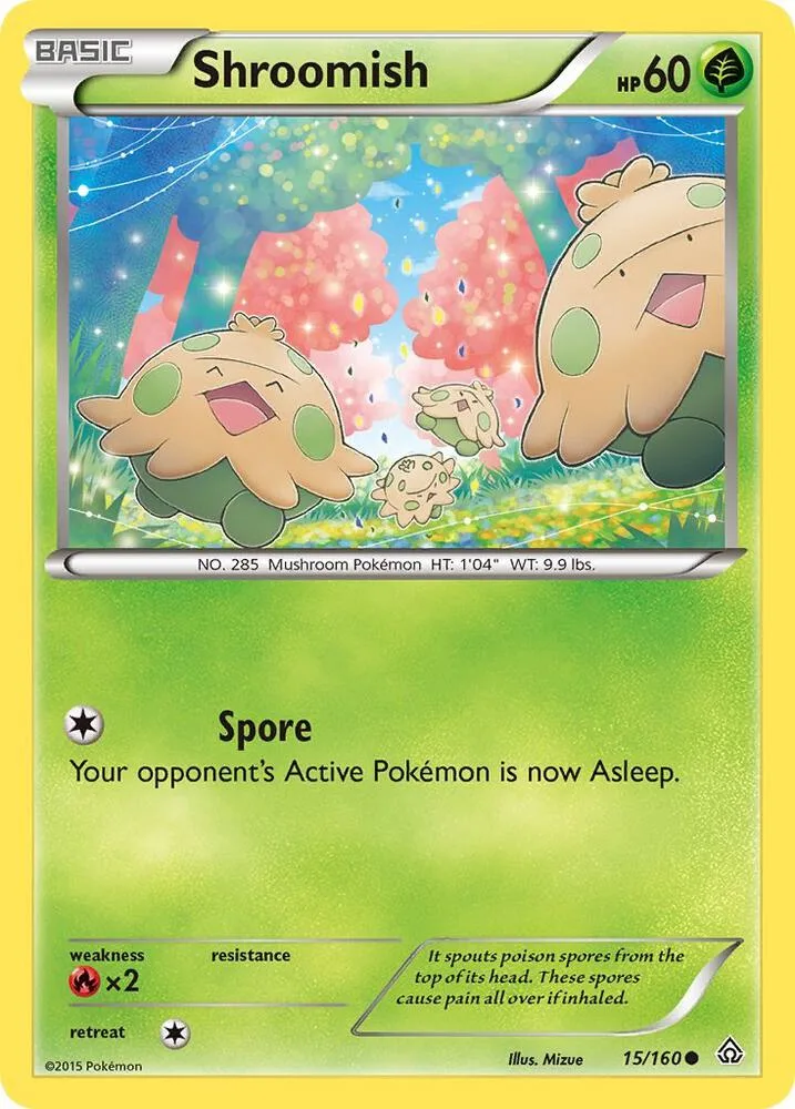 Shroomish card front