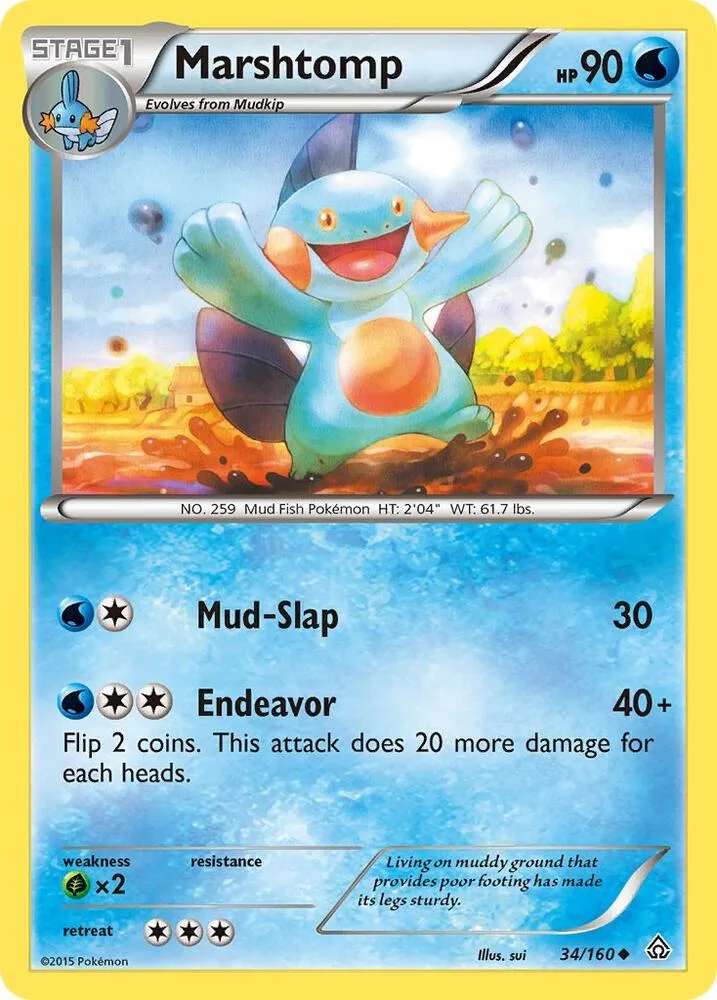 Marshtomp card front