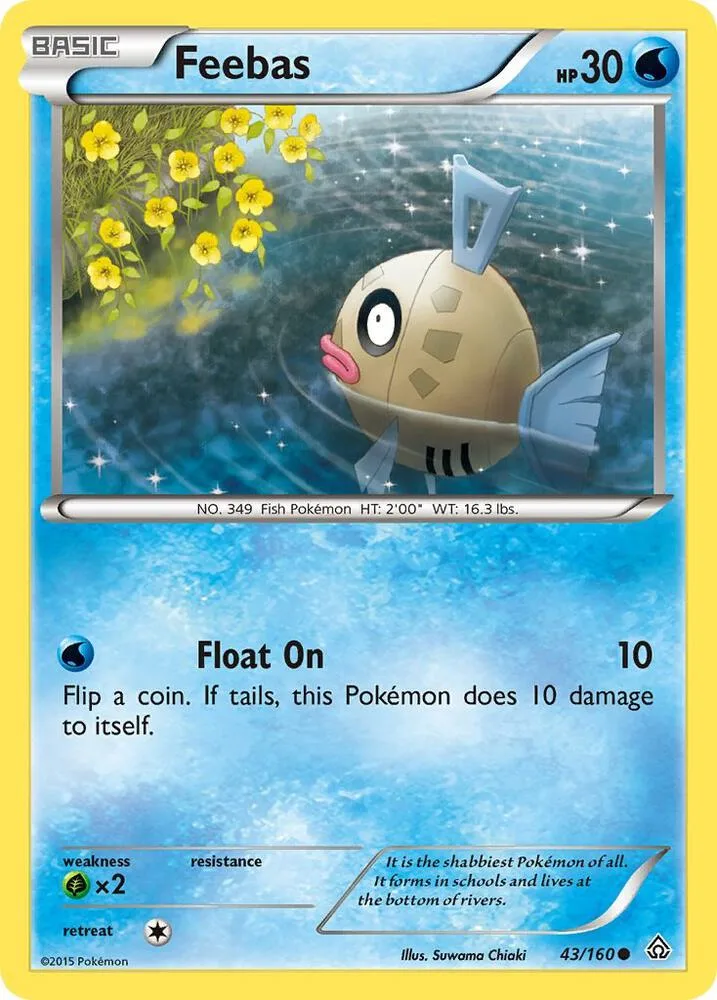 Feebas card front