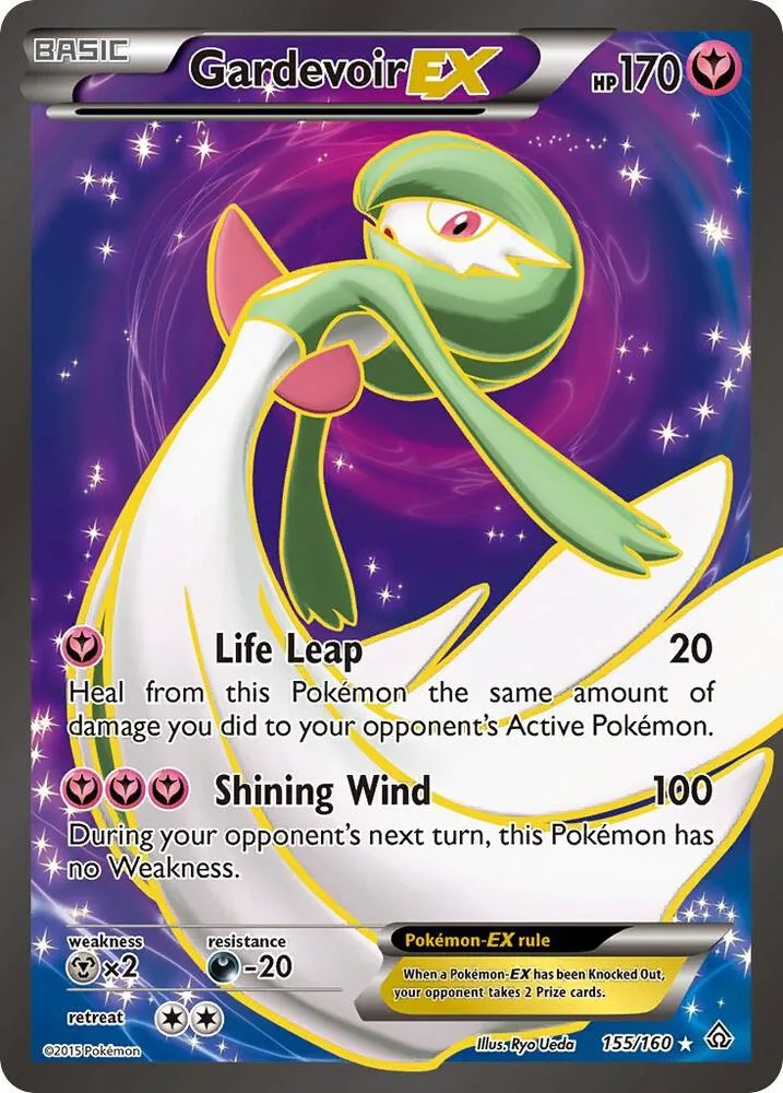 Gardevoir EX (155 Full Art) Holofoil card