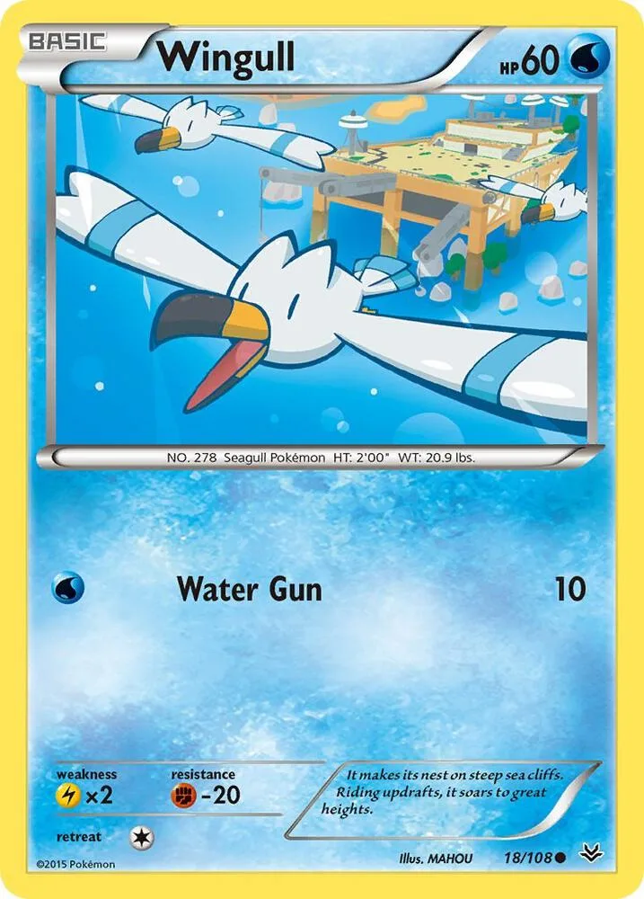 Wingull card front