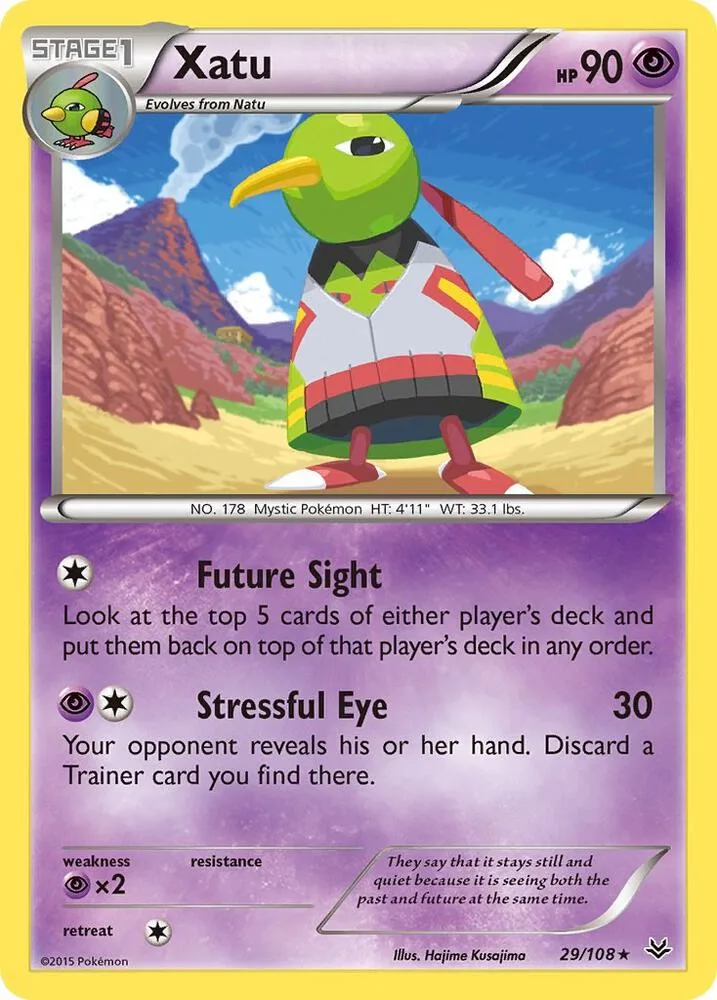 Xatu card front