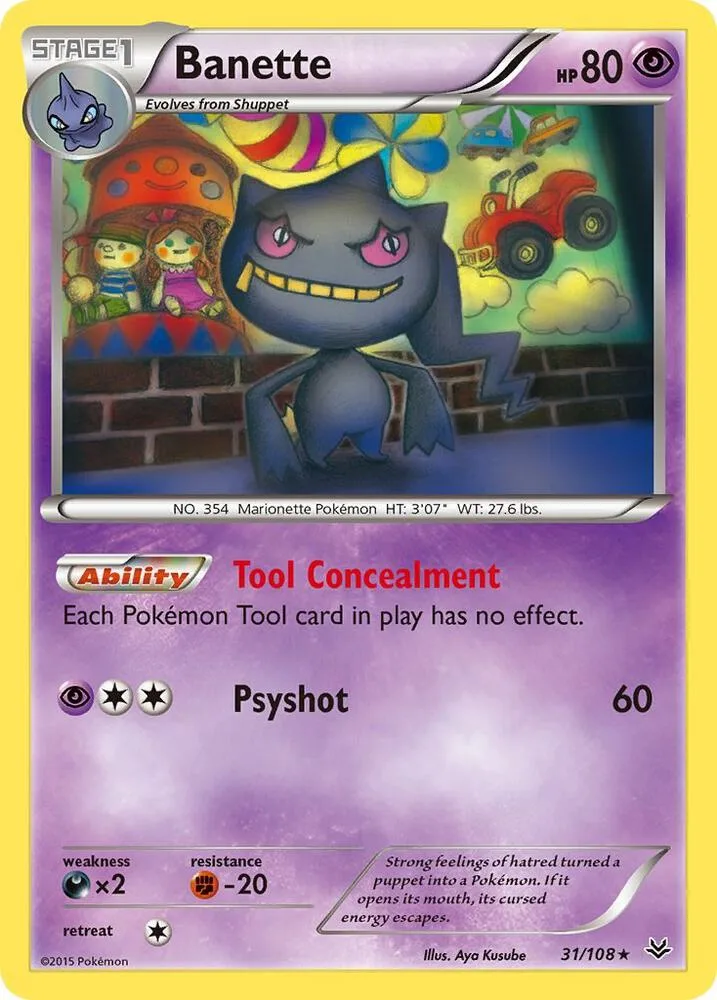 Banette card front