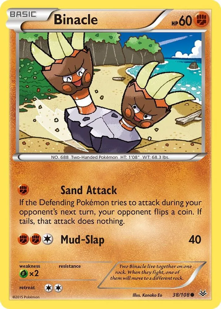 Binacle card front