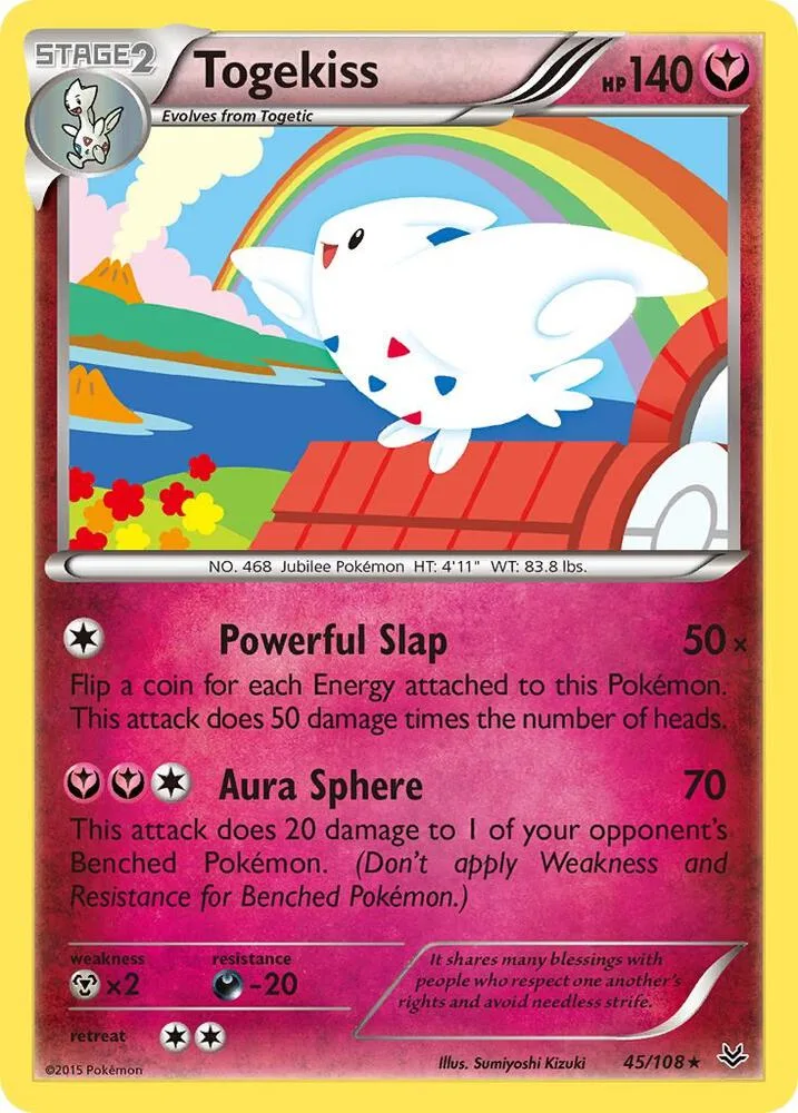 Togekiss card front