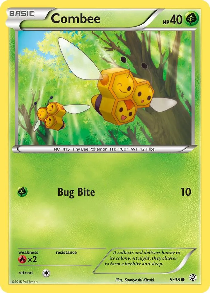 Combee card front