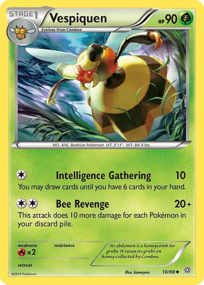 Vespiquen card front