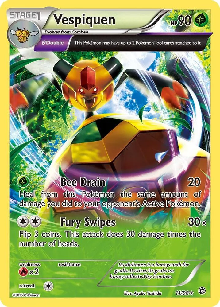 Vespiquen card front