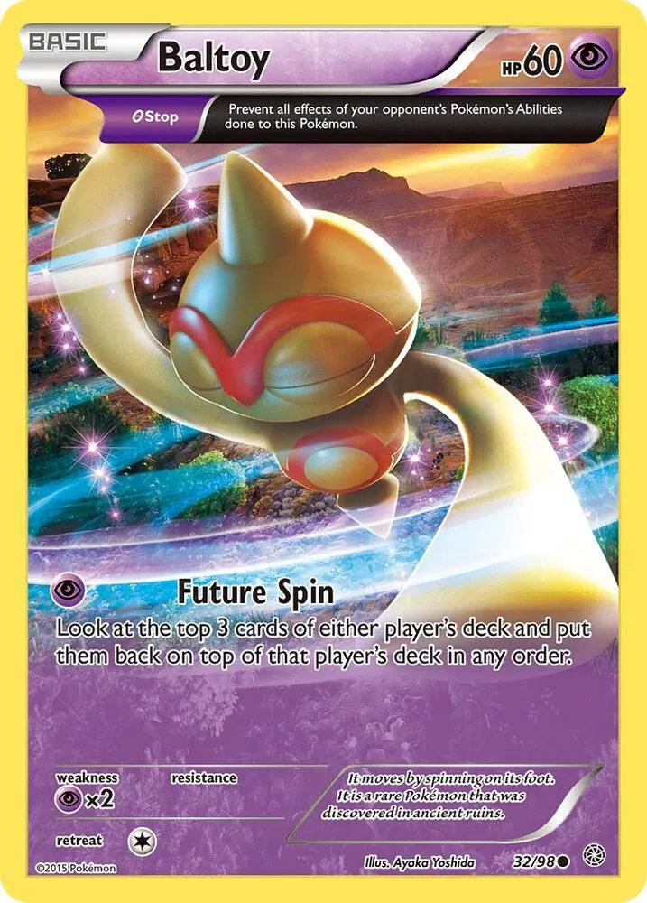 Baltoy card front