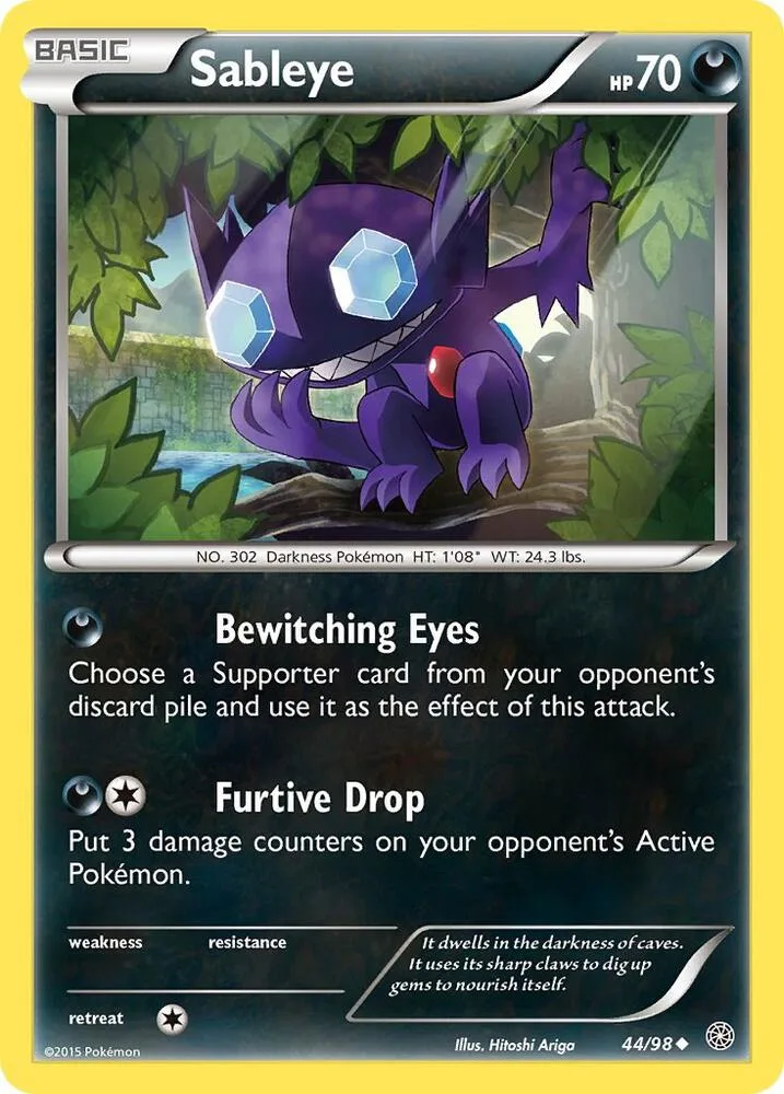 Sableye card front