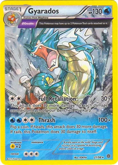 Gyarados Cosmos Holo card