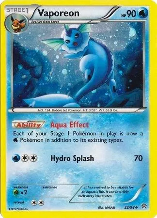 Vaporeon (Cosmos Holo) thumbnail