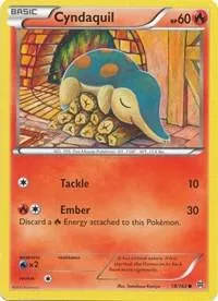 Cyndaquil card front