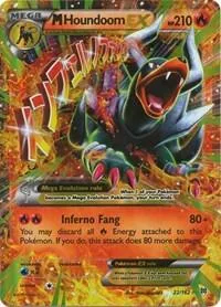 M Houndoom EX card front