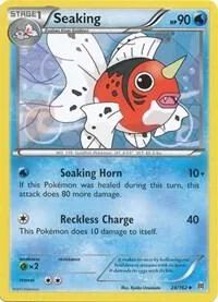 Seaking card front