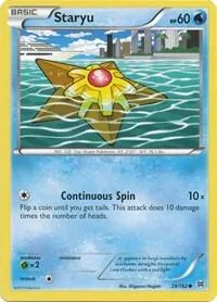 Staryu card front