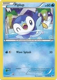 Piplup card front