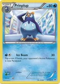 Prinplup card front