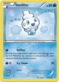 Vanillite card front