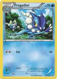 Frogadier card front