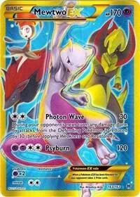 Mewtwo EX (163 Secret Full Art) Holofoil card