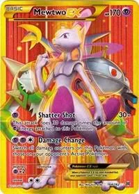Mewtwo EX (164 Secret Full Art) Holofoil card