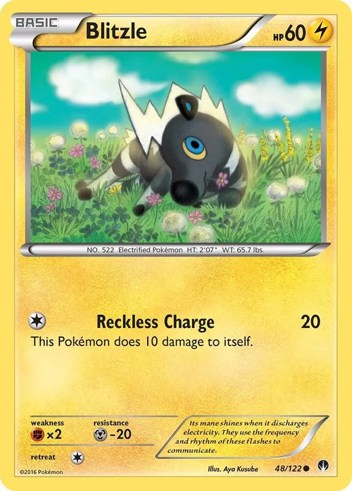 Blitzle card front