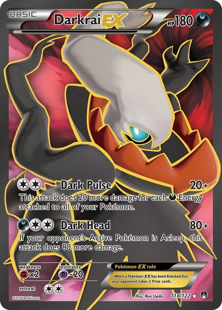 Darkrai EX (Full Art) Holofoil card