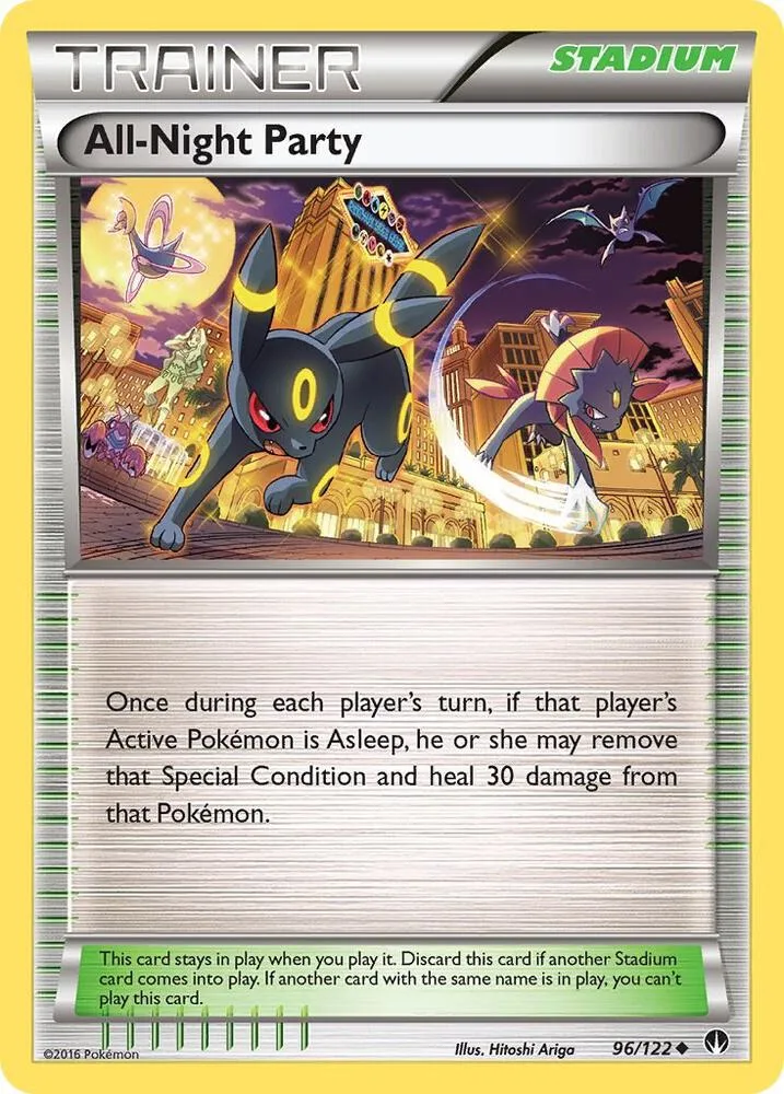 All-Night Party Reverse Holofoil card