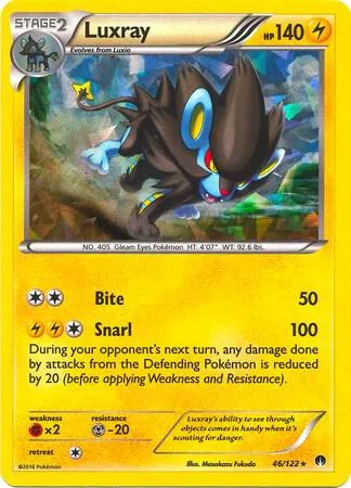 Luxray (Cracked Ice Holo) thumbnail