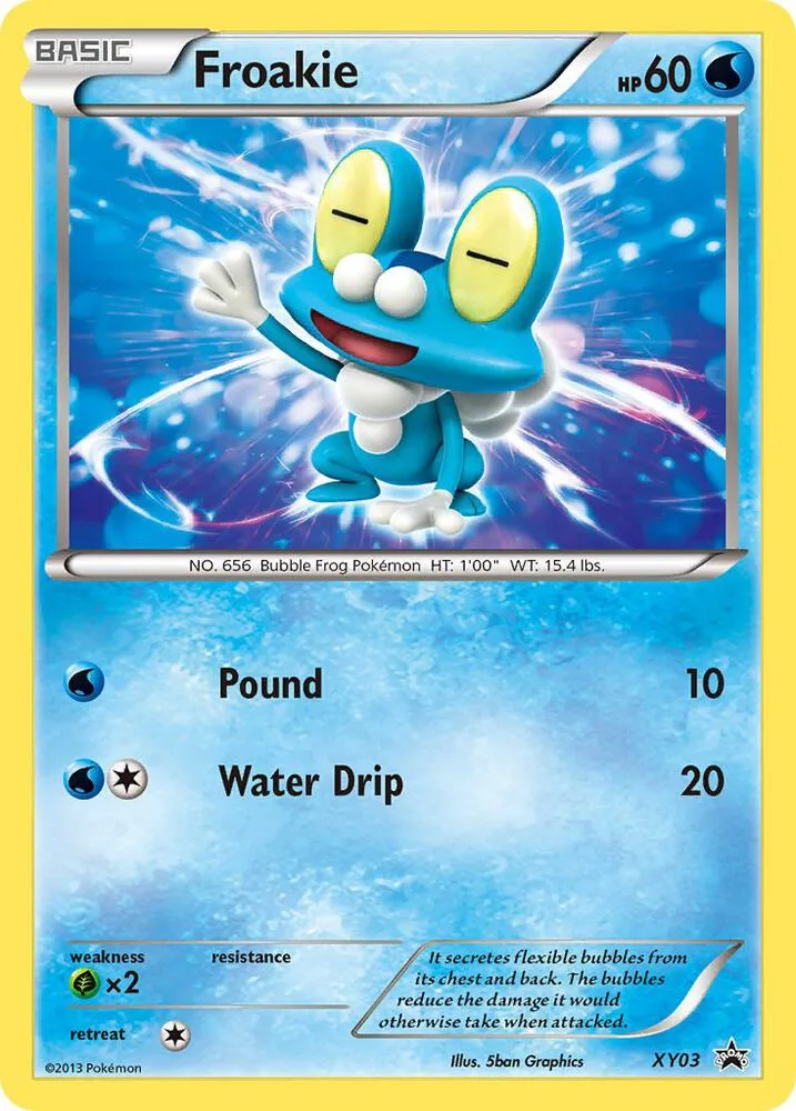 Froakie card front