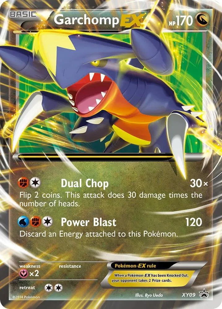 Garchomp EX card front