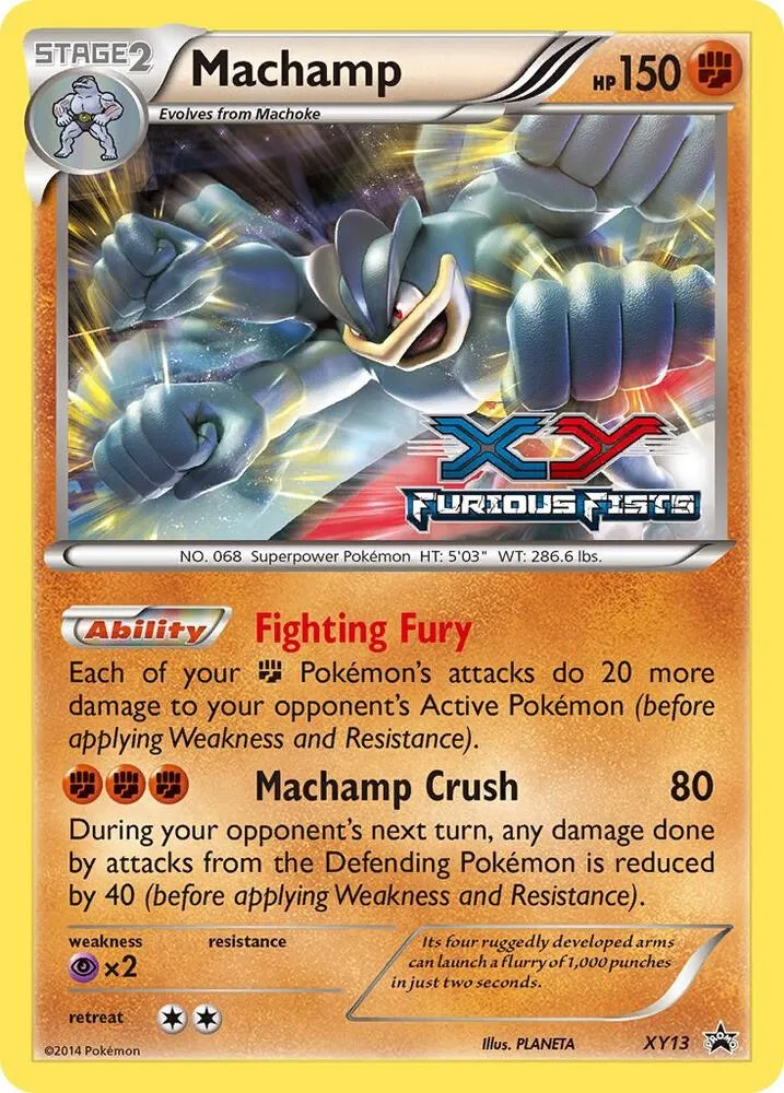 Machamp (Prerelease) card front