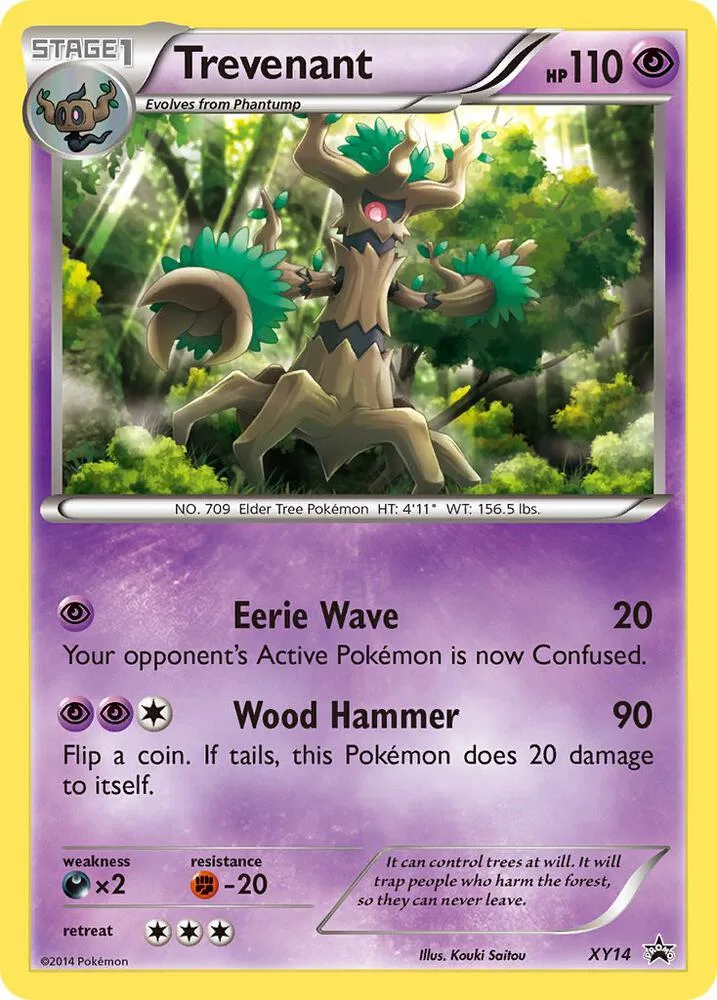 Trevenant card front