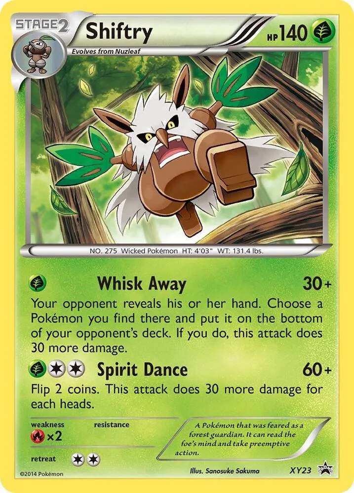 Shiftry card front