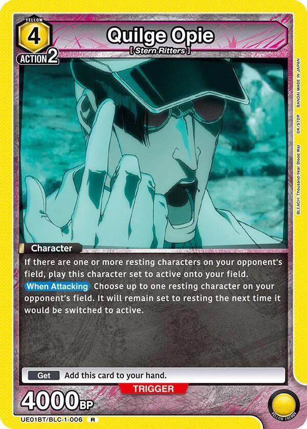Quilge Opie (006) card front