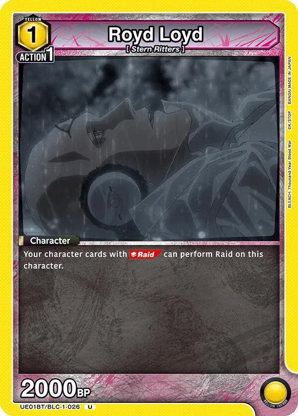 Royd Loyd card front