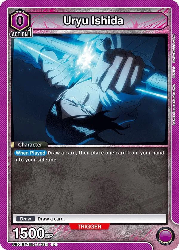 Uryu Ishida card front