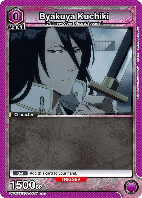 Byakuya Kuchiki (048) card front