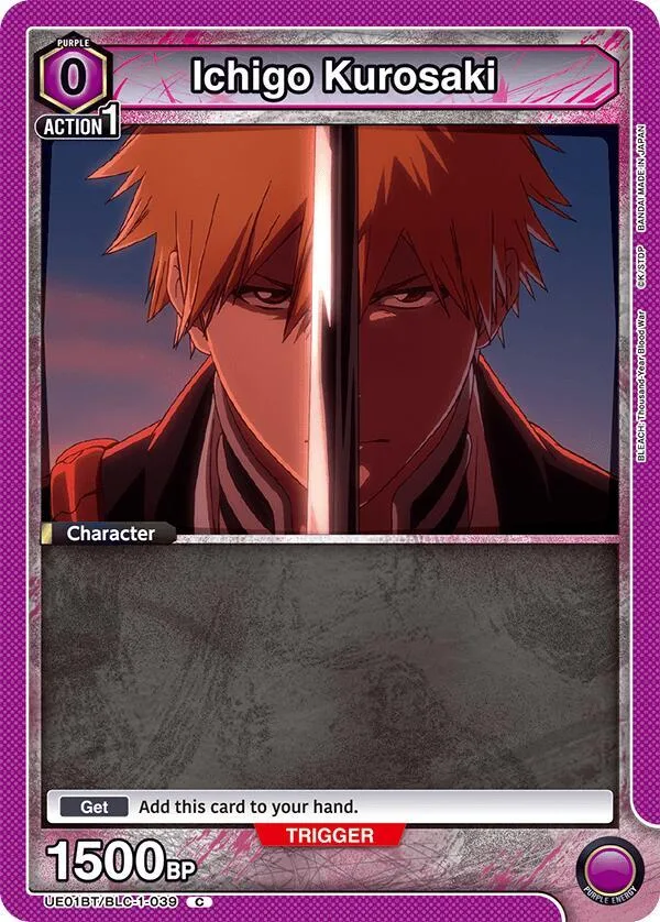 Ichigo Kurosaki (039) (Box Topper Foil) card front