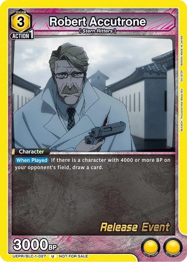 Robert Accutrone card front