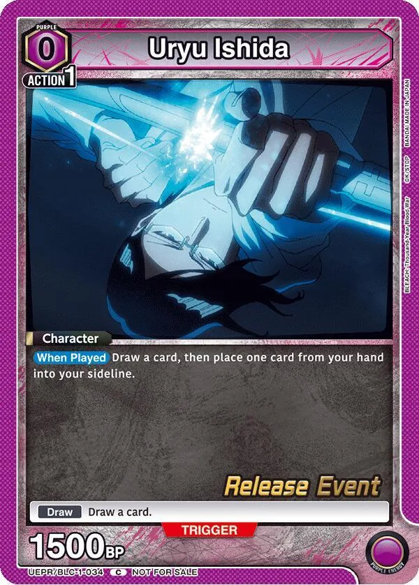 Uryu Ishida card front