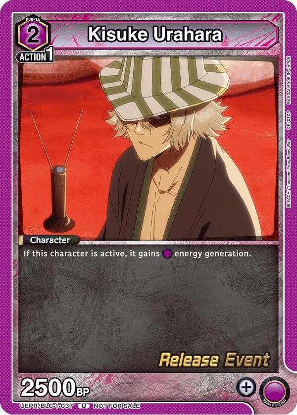 Kisuke Urahara (037) card front