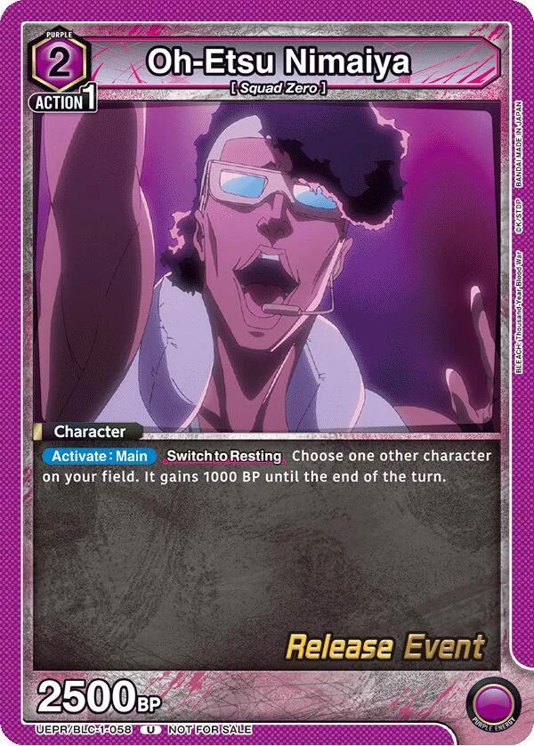 Oh-Etsu Nimaiya card front