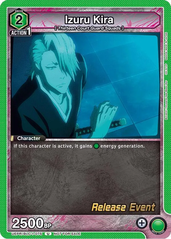 Izuru Kira card front