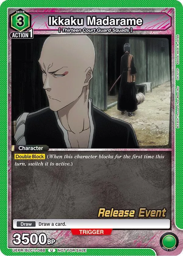 Ikkaku Madarame card front