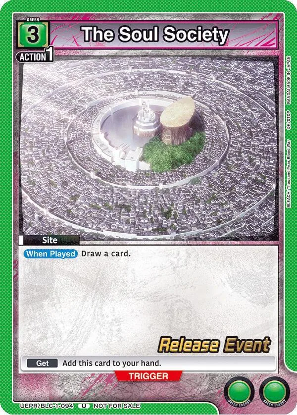 The Soul Society card front
