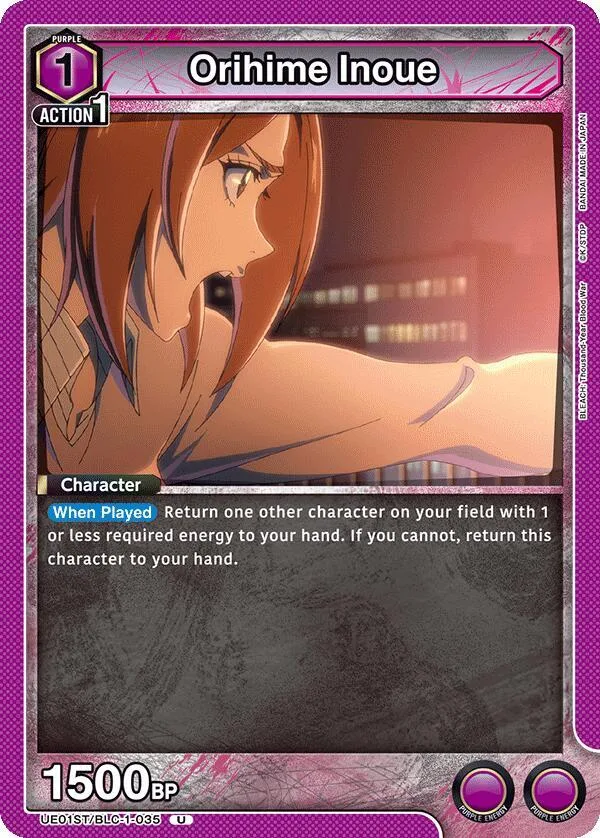 Orihime Inoue (035) card front
